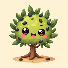 Mediterranean zone illustration