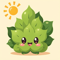 Warm temperate zone illustration